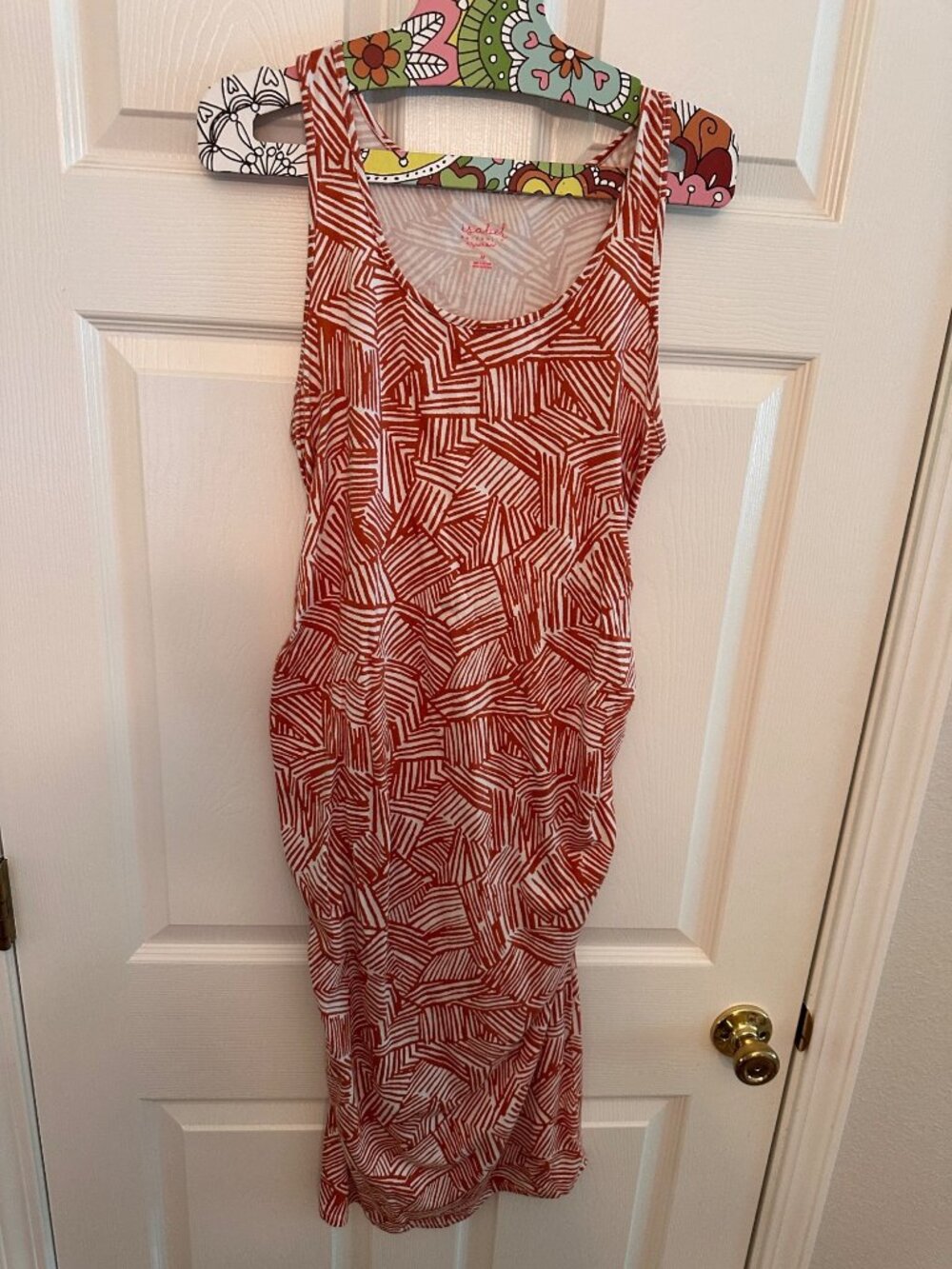 Isabel maternity by Ingrid & Isabel orange dress size m